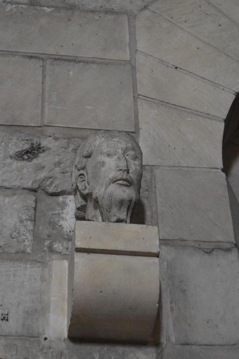 statue (fragment) : Tête du Christ - © Ministère de la Culture (France), Médiathèque du patrimoine et de la photographie, diffusion RMN-GP