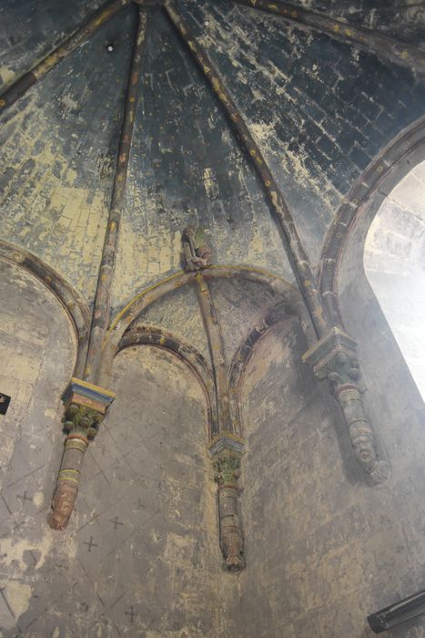 chapelle Sainte-Madeleine, vue partielle de la voûte