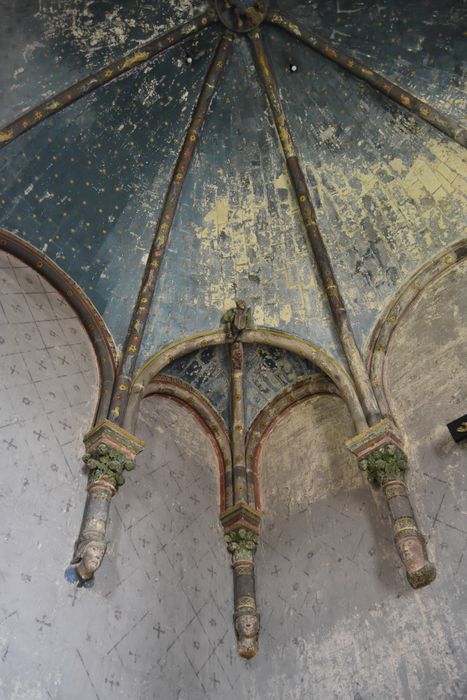 chapelle Sainte-Madeleine, vue partielle de la voûte