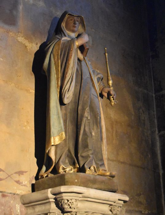 statuette : sainte Radegonde - © Ministère de la Culture (France), Médiathèque du patrimoine et de la photographie, diffusion RMN-GP