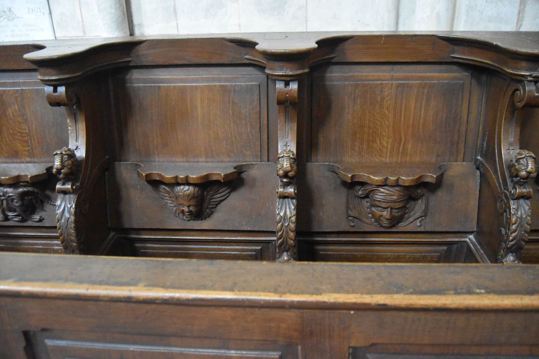 stalles, détail des miséricordes