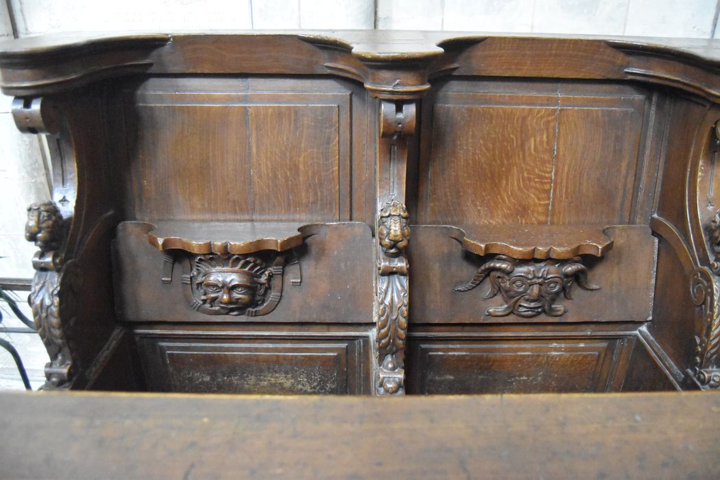 stalles, détail des miséricordes