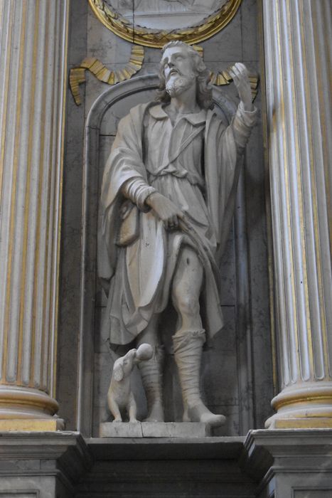 statue : Saint Roch