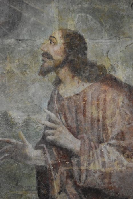 peinture murale : Christ au Jardin des oliviers (le), vue partielle