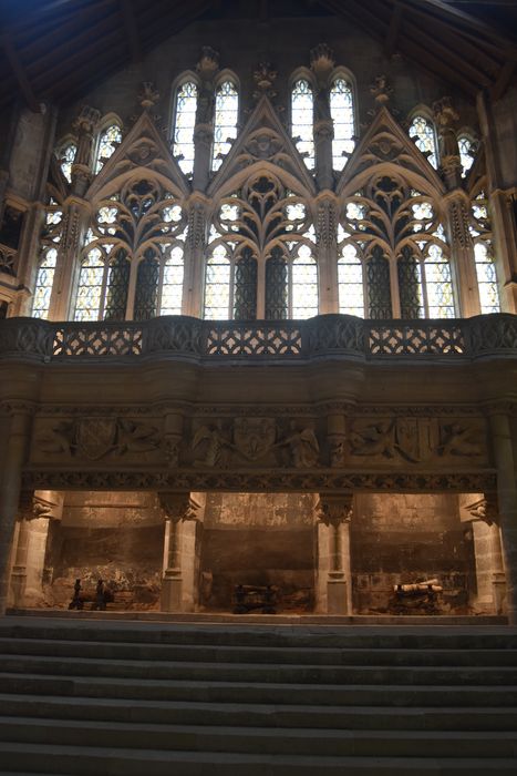 salles des pas perdus, cheminées monumentales