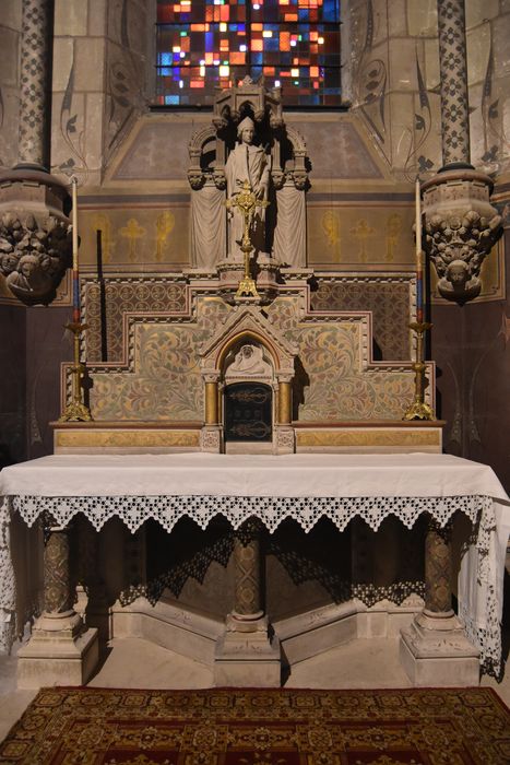 autel, tabernacle, statue : saint Félix