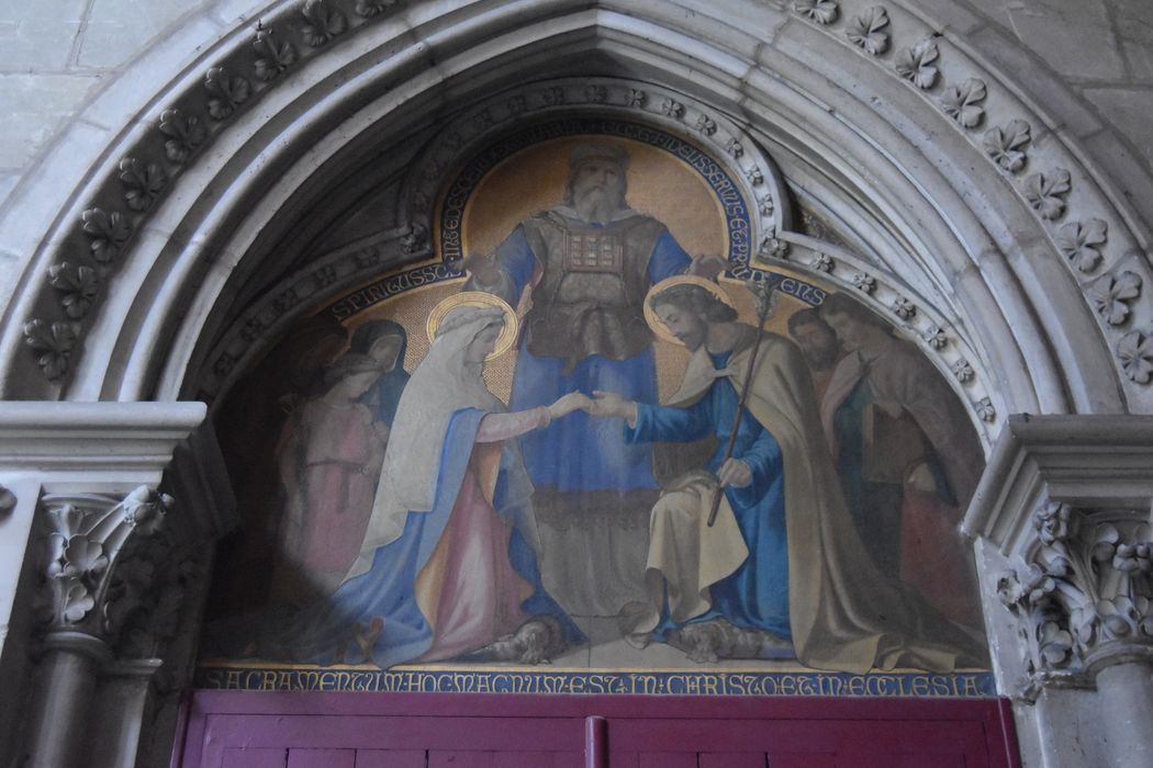 peinture monumentale : Mariage de la Vierge (Le)