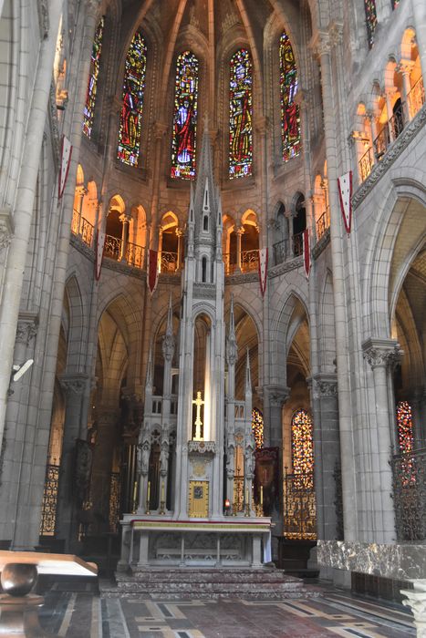 Autel, bas-relief, tabernacle (maître-autel) : la Cène