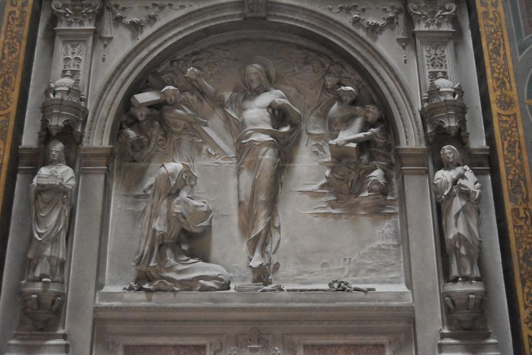 bas-relief : Ascension du Christ (l’)