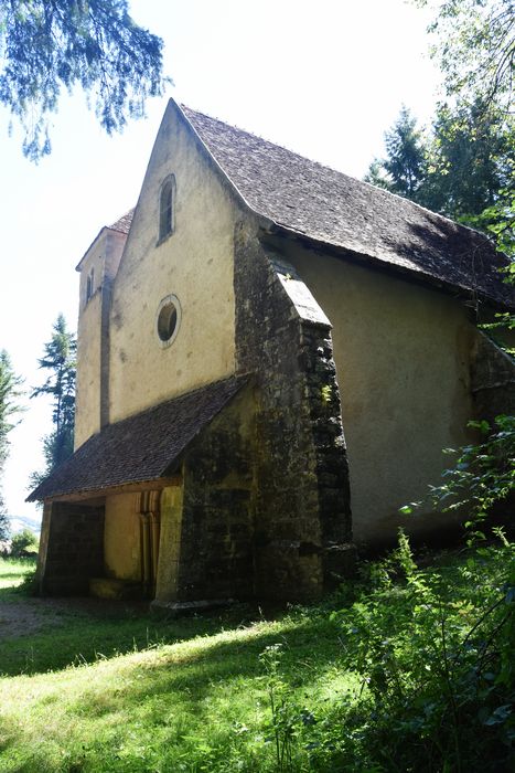 ensemble sud et ouest, vue partielle