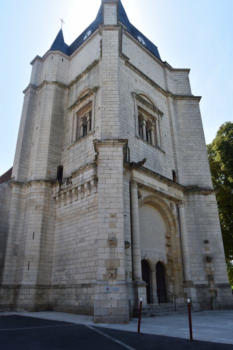 clocher, élévations nord et ouest