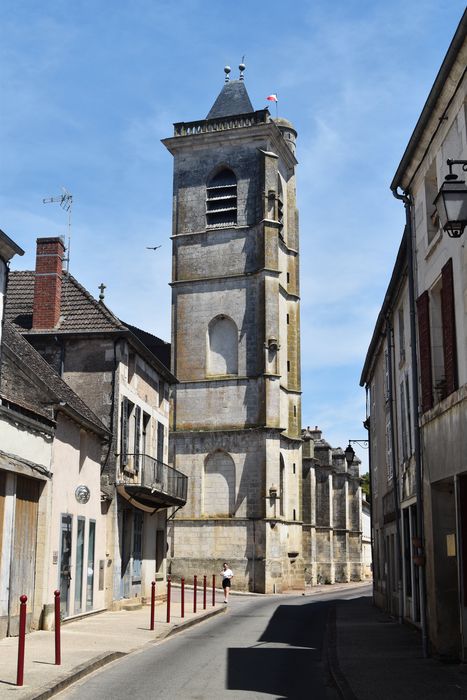 clocher, élévation ouest