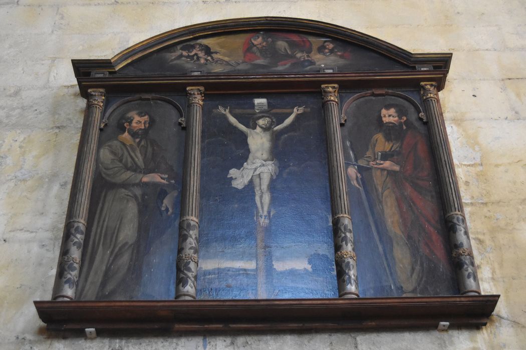 Tableau (triptyque) : la Crucifixion