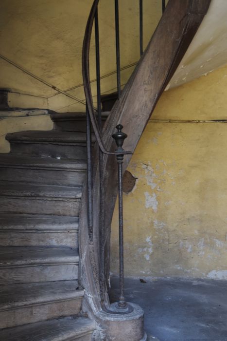 escalier, vue partielle
