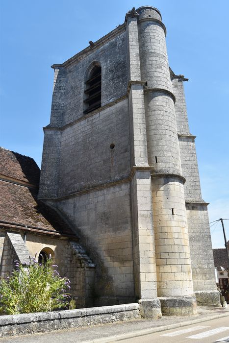 clocher, élévation ouest