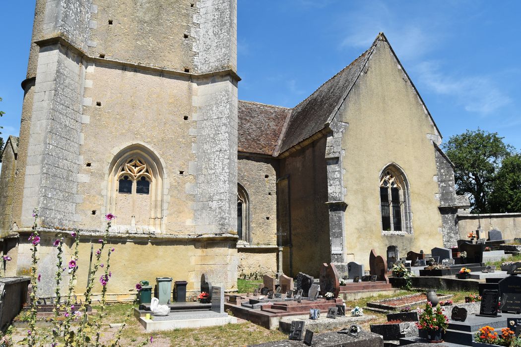 façade latérale sud