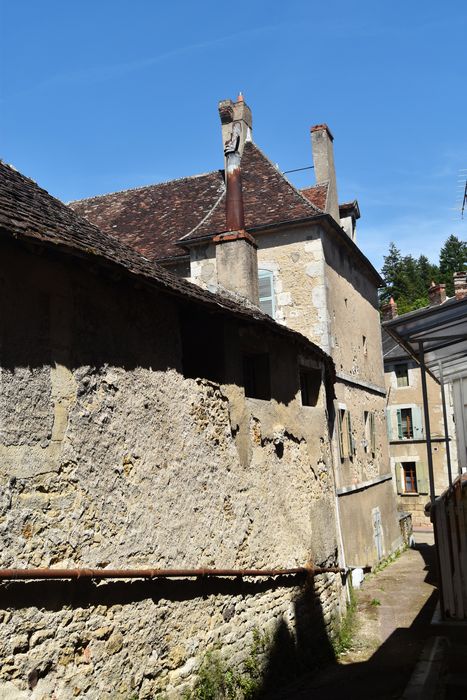 aile sud sur la ruelle, ensemble sud, vue partielle