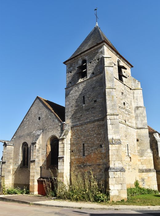 clocher, élévations sud et est