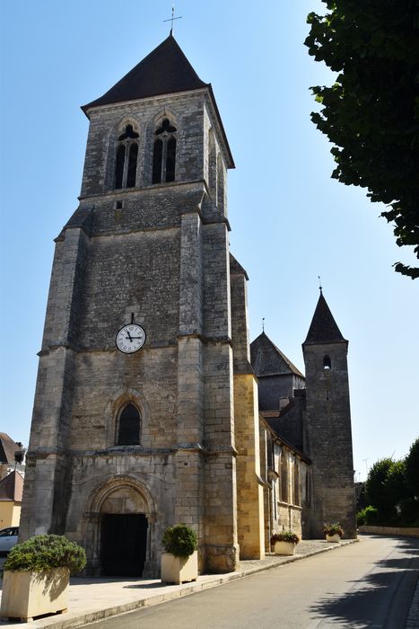 clocher, élévation ouest