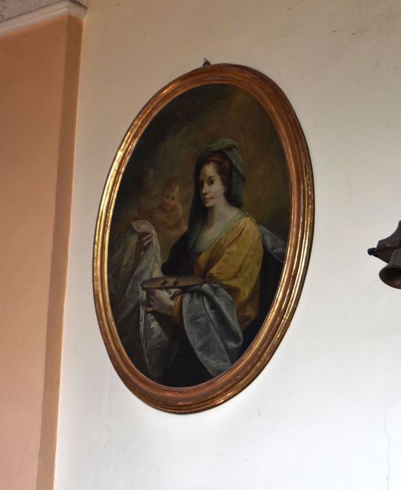 tableau, cadre : Sainte Lucie