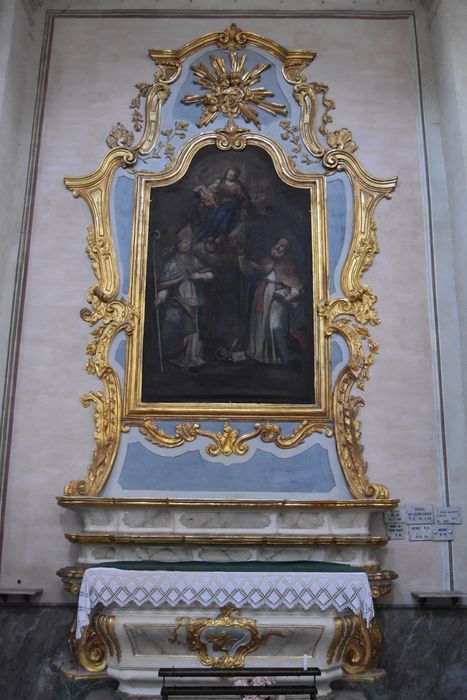 autel, retable de saint Ruf, tableau : Vierge à l’Enfant entre saint Ruf et saint Augustin - © Ministère de la Culture (France), Médiathèque du patrimoine et de la photographie, diffusion GrandPalaisRmn Photo