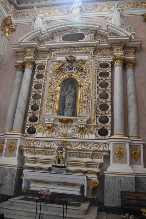 autel, retable de la Vierge-du-Rosaire - © Ministère de la Culture (France), Médiathèque du patrimoine et de la photographie, diffusion GrandPalaisRmn Photo