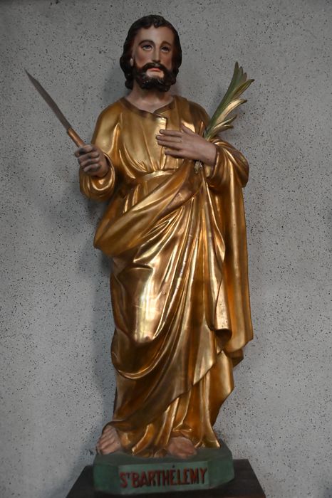 statue : Saint Bathélémy - © Ministère de la Culture (France), Médiathèque du patrimoine et de la photographie, diffusion GrandPalaisRmn Photo