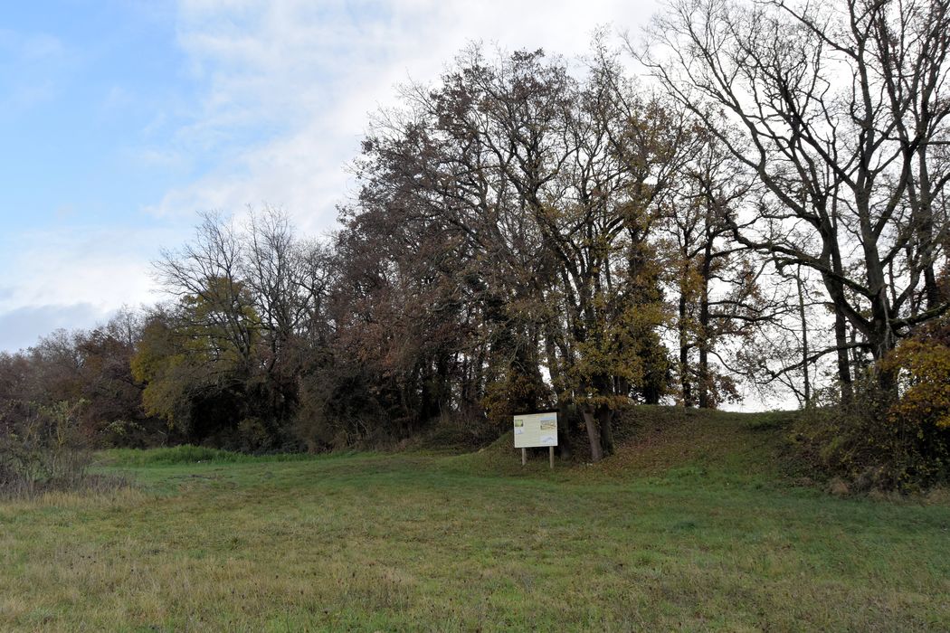 vue générale du site en direction de l’Est