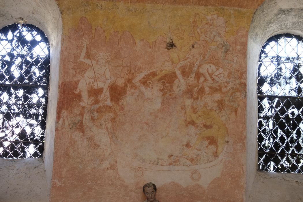 peinture monumentale : le Jugement dernier