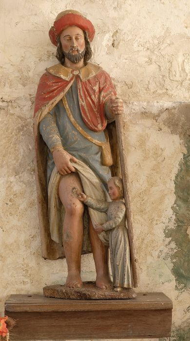 statue : Saint Roch