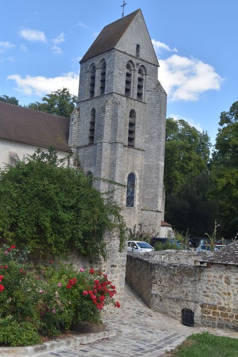 clocher, élévations sud-ouest, nord-ouest