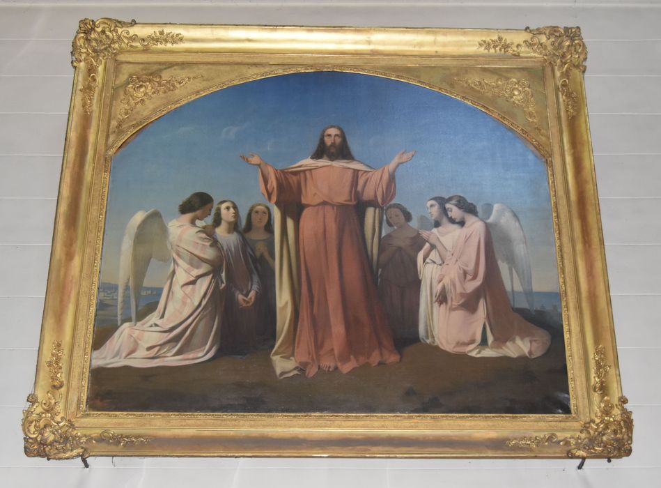 tableau : Christ dans le désert adoré par les anges (le) - © Ministère de la Culture (France), Médiathèque du patrimoine et de la photographie, diffusion GrandPalaisRmn Photo