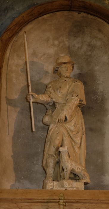 statue : Saint Roch