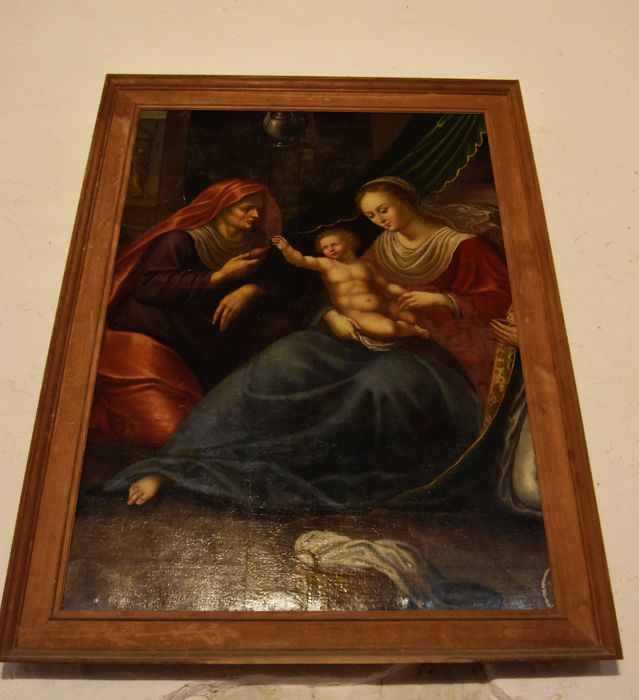 tableau : Vierge et l’Enfant avec sainte Elisabeth - © Ministère de la Culture (France), Médiathèque du patrimoine et de la photographie, diffusion GrandPalaisRmn Photo