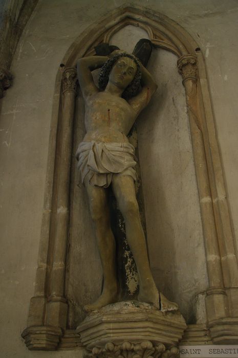 statue : Saint Sébastien - © Ministère de la Culture (France), Médiathèque du patrimoine et de la photographie, diffusion GrandPalaisRmn Photo