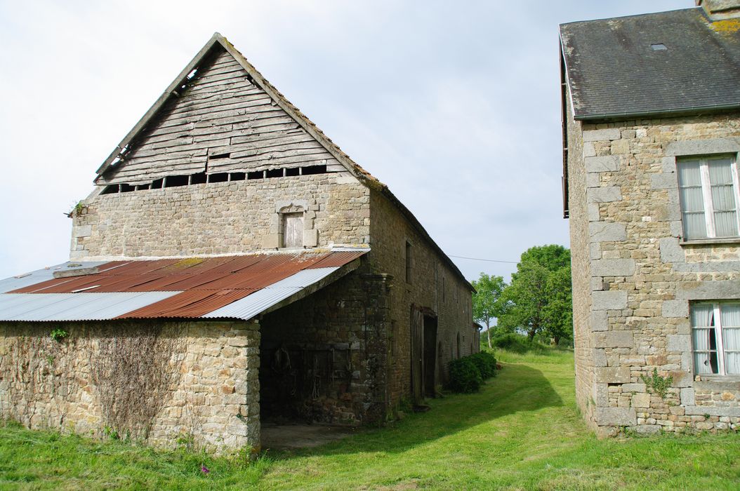 bâtiment sud, pignon est