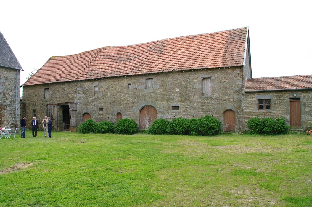 bâtiment sud, façade nord