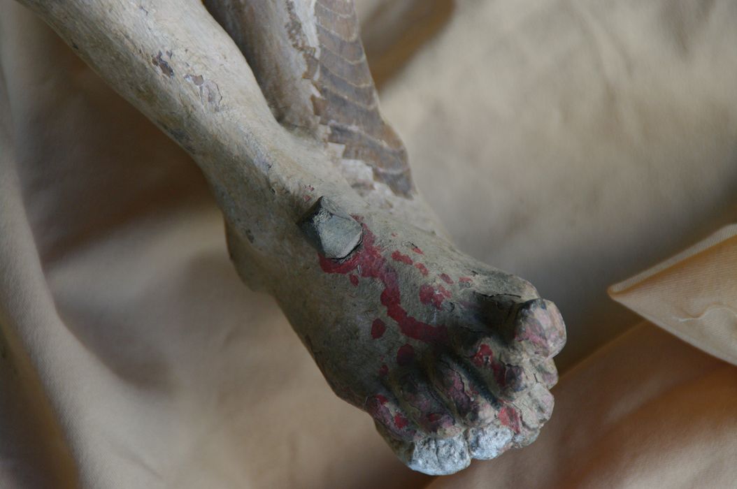 poutre de gloire et sa statue : Christ en croix, détail - © Ministère de la Culture (France), Médiathèque du patrimoine et de la photographie, diffusion GrandPalaisRmn Photo