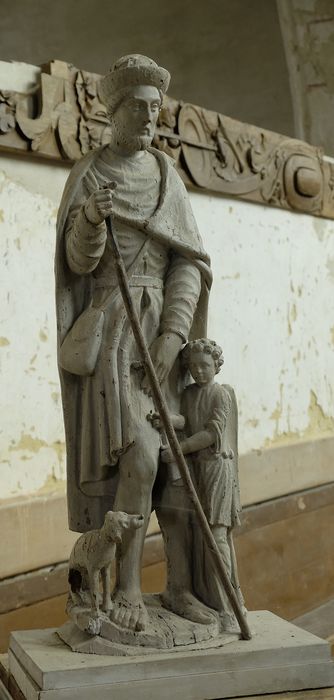 statue : Saint Roch - © Ministère de la Culture (France), Médiathèque du patrimoine et de la photographie, diffusion GrandPalaisRmn Photo