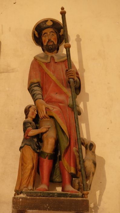 statue : Saint Roch