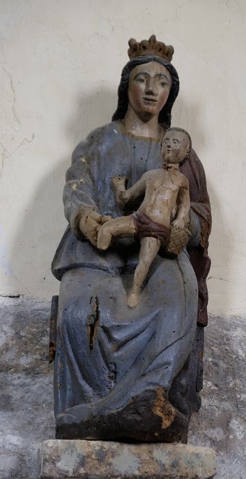 statue : Vierge à l'Enfant assise - © Ministère de la Culture (France), Médiathèque du patrimoine et de la photographie, diffusion GrandPalaisRmn Photo