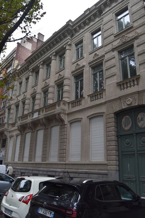 façade sur le boulevard de la Liberté