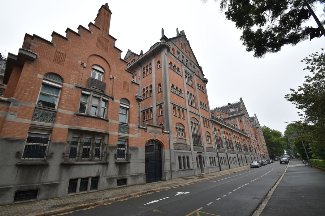 ensemble des façades sud sur la rue du Réduit