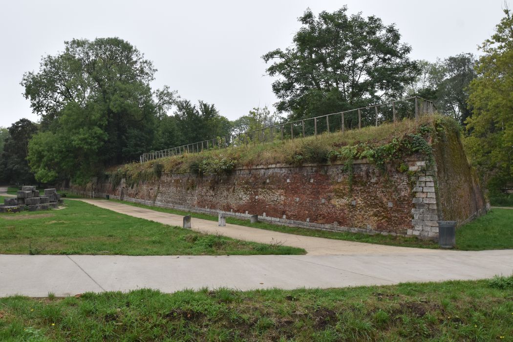 vue partielle des fortifications