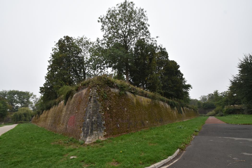 vue partielle des fortifications