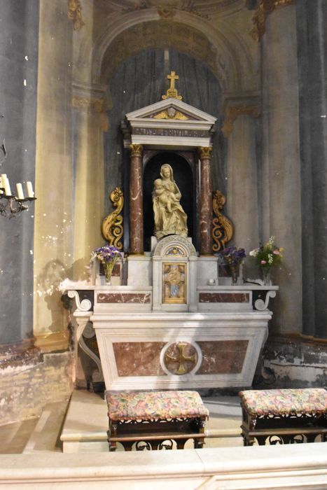 Porte de tabernacle de l'autel de la Vierge