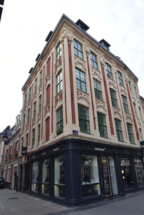 façades sur les rues de la Bourse et des Trois Couronnes