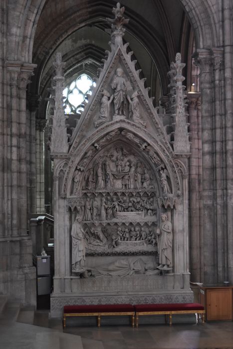 tombeau de Dagobert Ier, roi de France, fondateur de l'abbaye de Saint-Denis