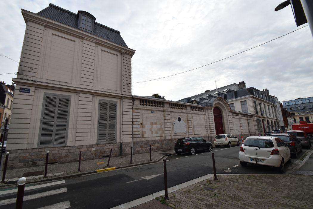 façade sur la rue du Lombard