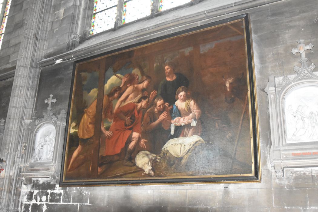 tableau : Adoration des bergers (n°1)